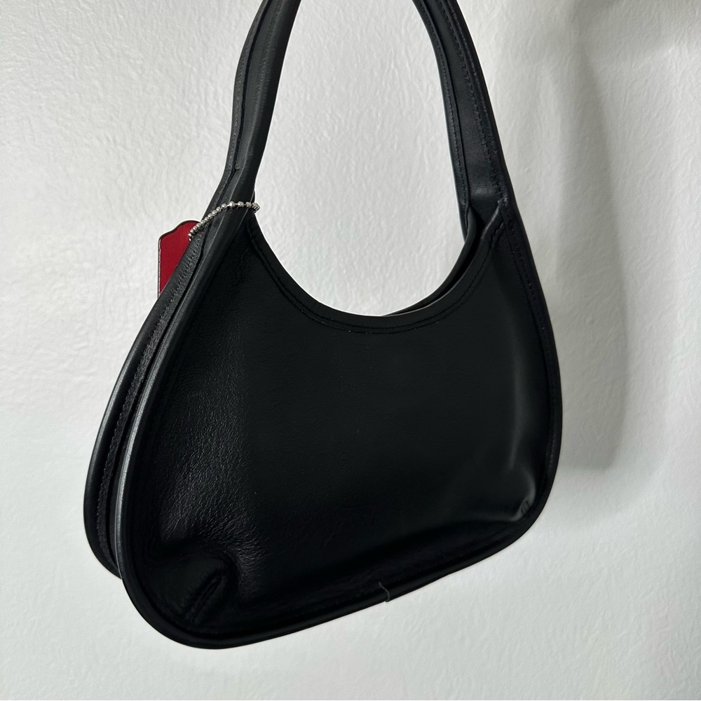 Vintage Coach Ergo Mini Black Handbag - Picture 4 of 11